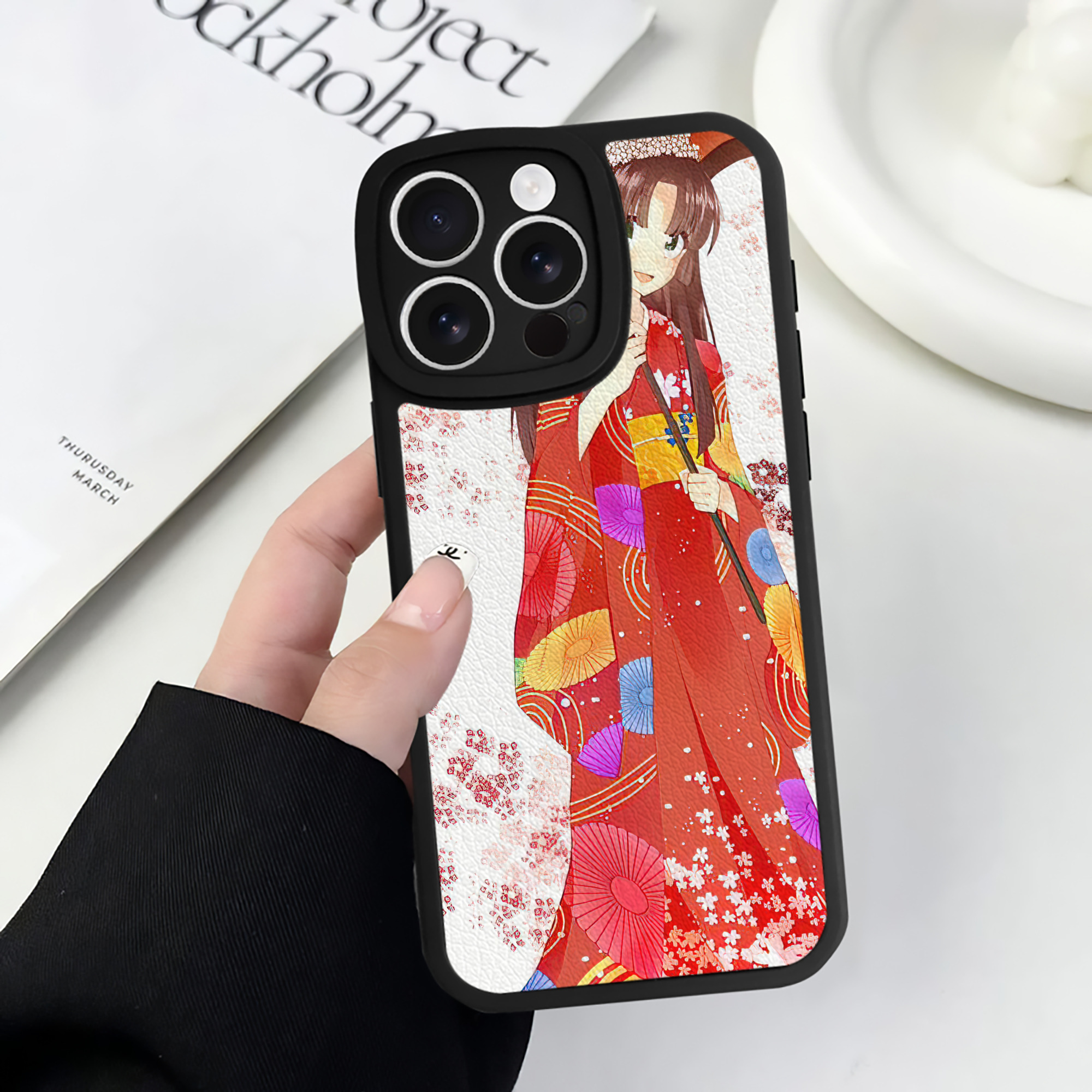 （画像用） ぎんたま 坂田銀時（さかたぎんとき） 神楽 志村新八（しむら しんぱち） GINTAMA Sakata Gintoki Kagura Shimura Shinpachi 【iPhone 16シリーズ対応】シリコンスマホケース（レザー調） 材質：シリコン